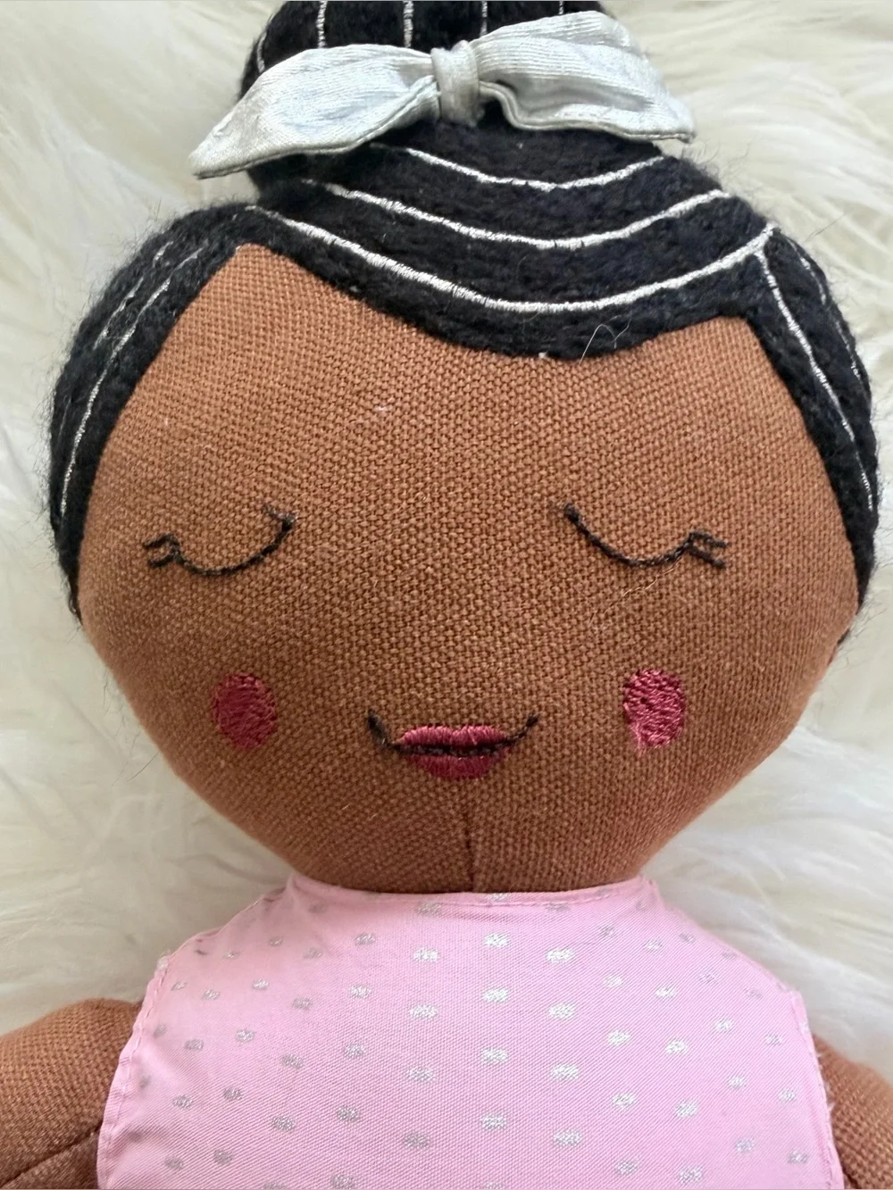 Pillowfort Pink Tulle Ballerina Doll with White Shoes